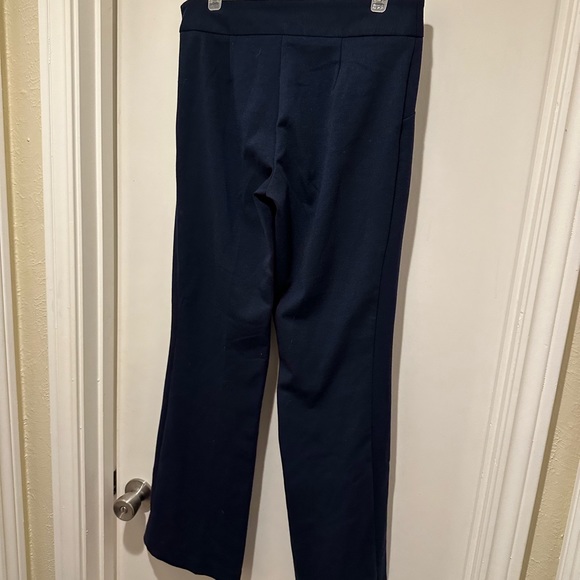 Jules & Leopold Navy Blue Sailor Button Wide Leg Pants - Picture 2 of 3